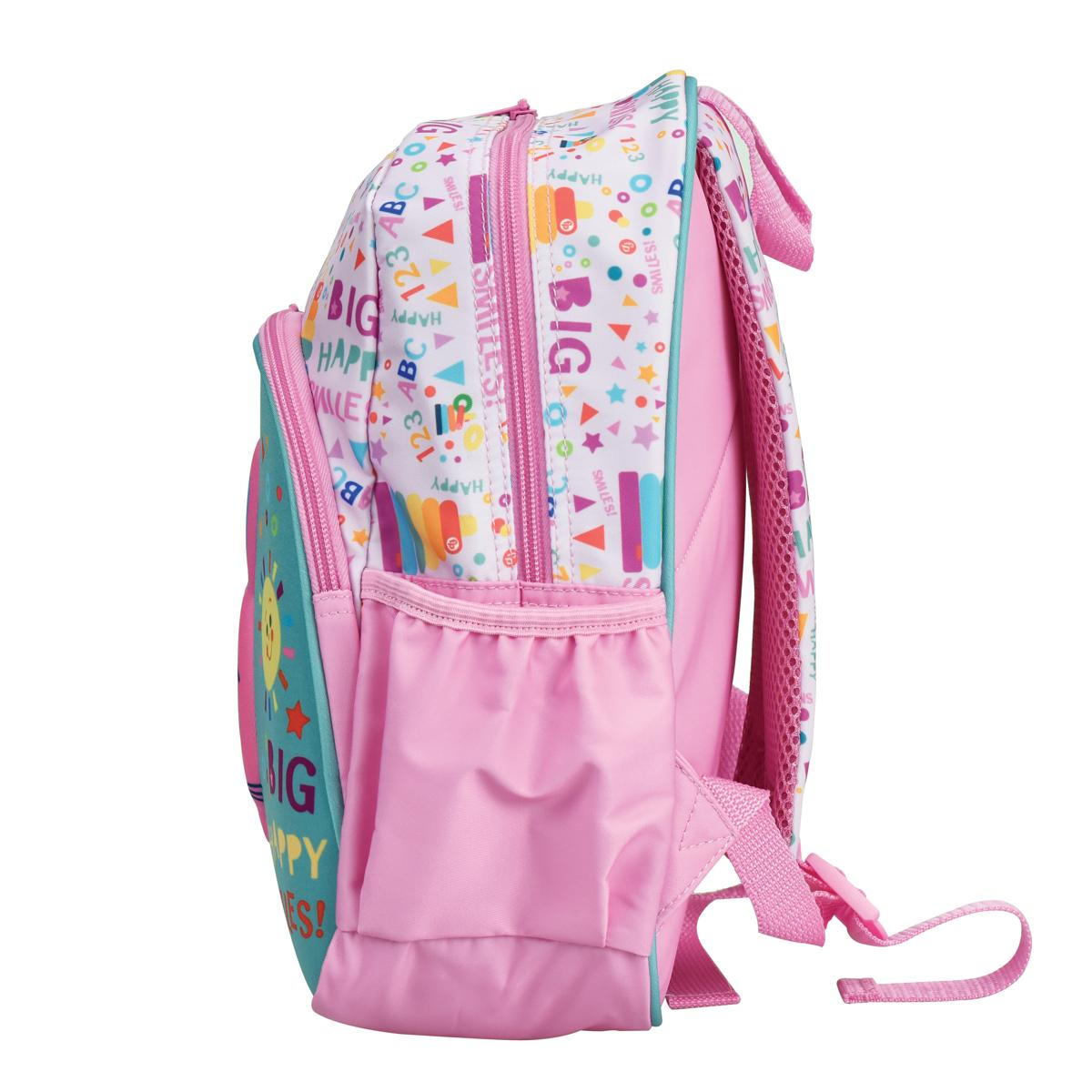 Gim – Τσάντα Πλάτης Νηπιαγωγείου 2 Θήκες, Fisher Price, Bunny 349-31053