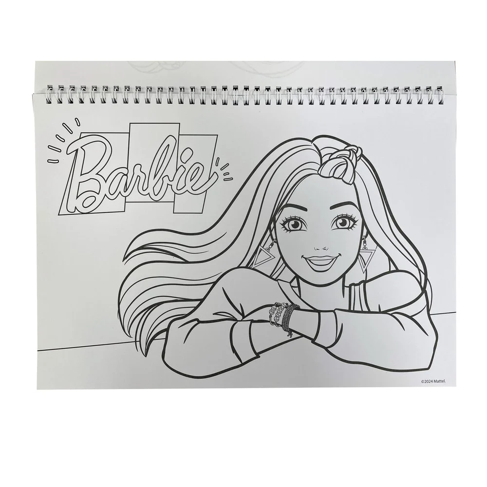Gim - Μπλοκ Ζωγραφικής Barbie 40Φ 23x33cm 349-84416 Gim - Μπλοκ Ζωγραφικής Barbie 40Φ 23x33cm 349-84416