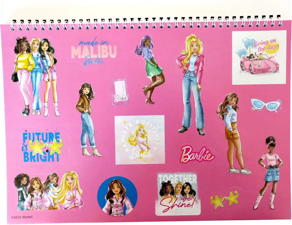 Gim - Μπλοκ Ζωγραφικής Barbie 40Φ 23x33cm 349-89416 Gim - Μπλοκ Ζωγραφικής Barbie 40Φ 23x33cm 349-89416