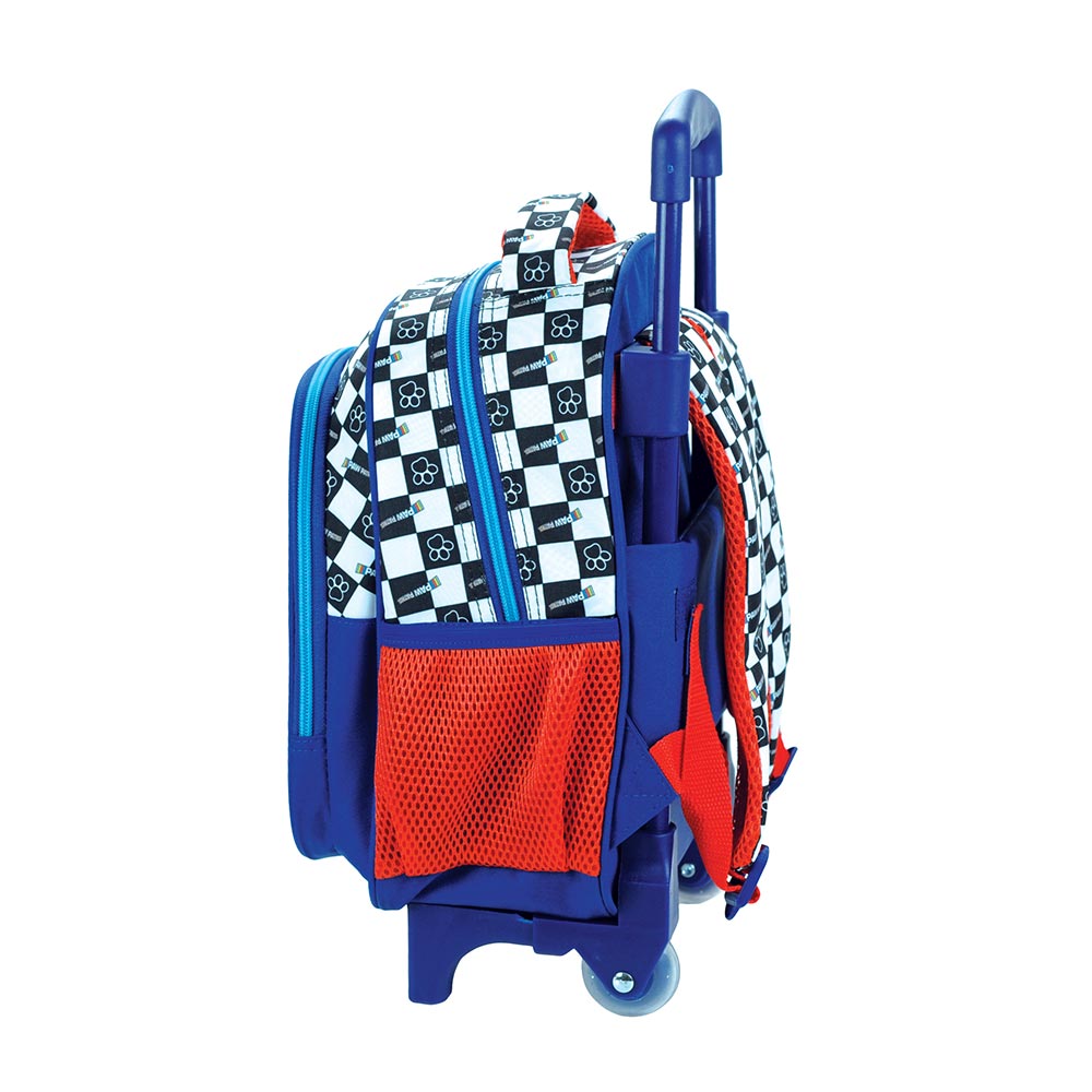 Gim - Σακίδιο Τρόλεϊ Νηπιαγωγείου 2 Θήκες, Paw Patrol, Chase Racing 354-00072