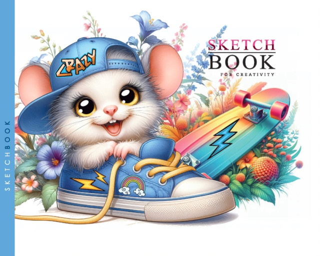 Company Fresh - Σημειωματάριο Sketchbook 14.8x10.5 εκ 24 Φύλλα, Mouse Shoe 3598-24336