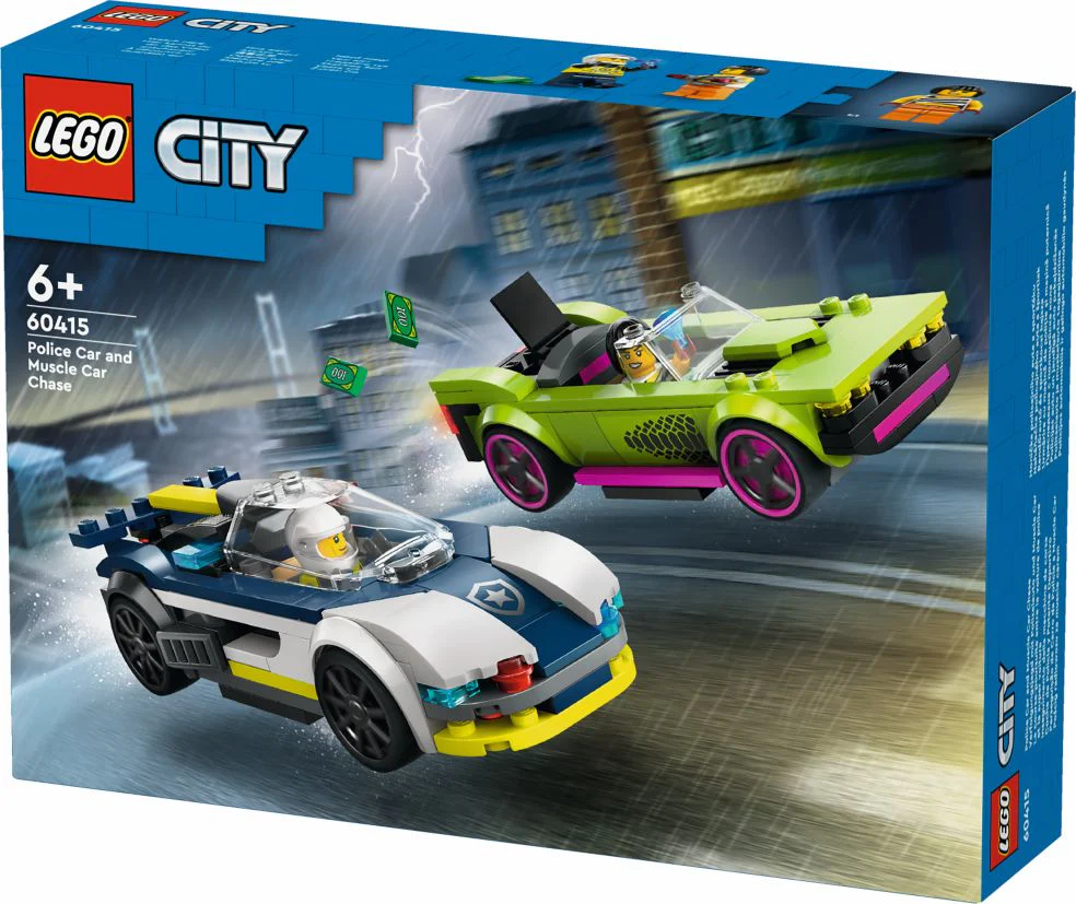 Lego City - Police Car and Muscle Car Chase 60415