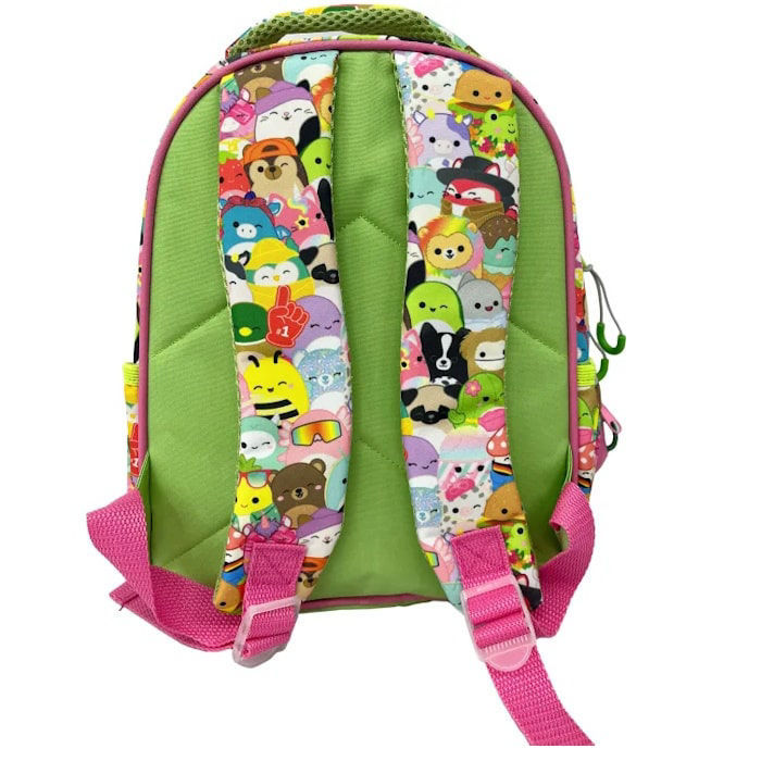 Gim – Τσάντα Πλάτης Νηπιαγωγείου 2 Θήκες, Squishmallows, Cactus 363-32054