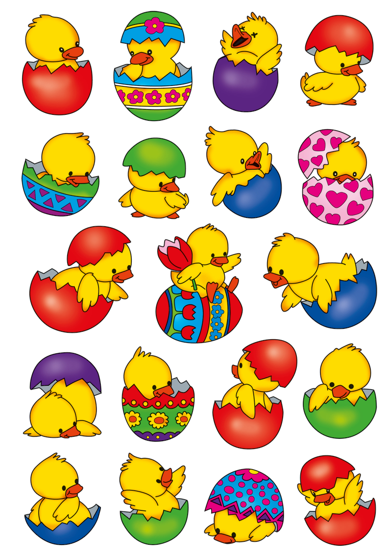 Herma - Αυτοκολλητάκια, Chicks In The Egg 3686