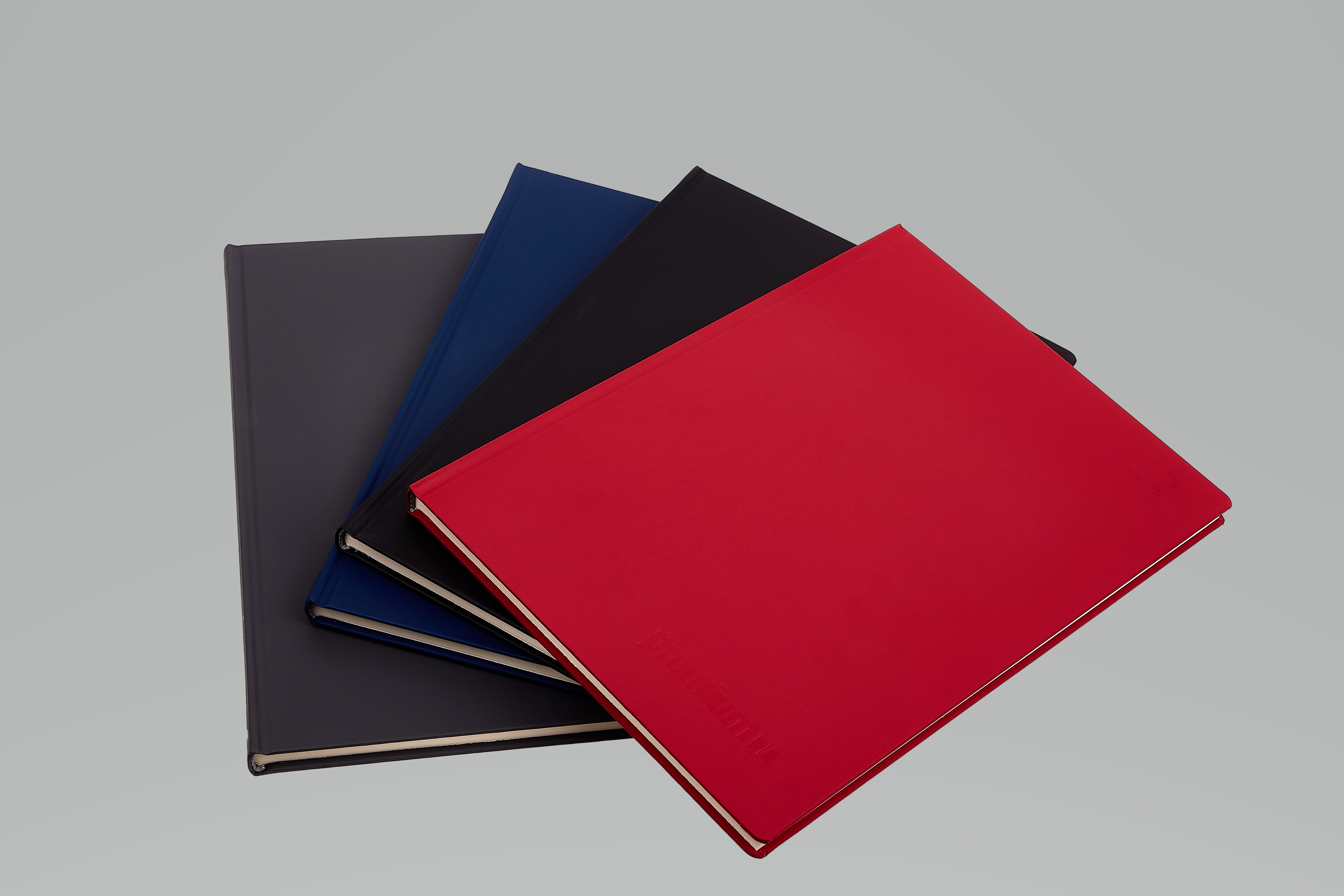 A&G Paper - Τετράδιο Βιβλιοδετημένο Λευκό, Premium A4 96 Φύλλα, Κόκκινο 36990