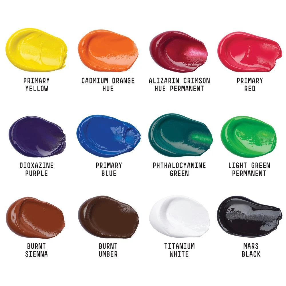 Liquitex - Basics 12 σωληνάρια Ακρυλικά 22ml 3699403 Liquitex - Basics 12 σωληνάρια Ακρυλικά 22ml 3699403