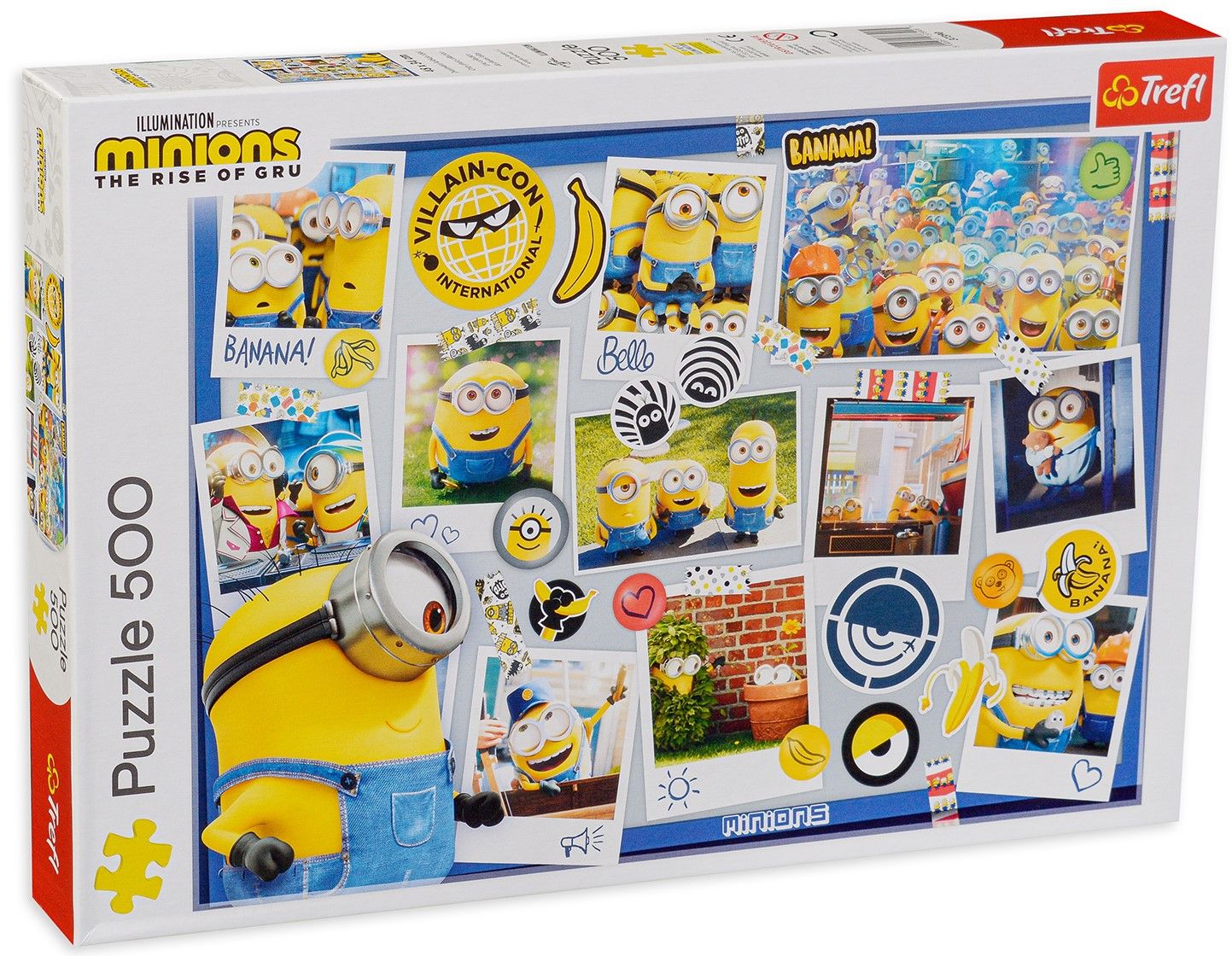 Trefl - Puzzle Minions Crazy Photo Collection 500 Pcs 37390