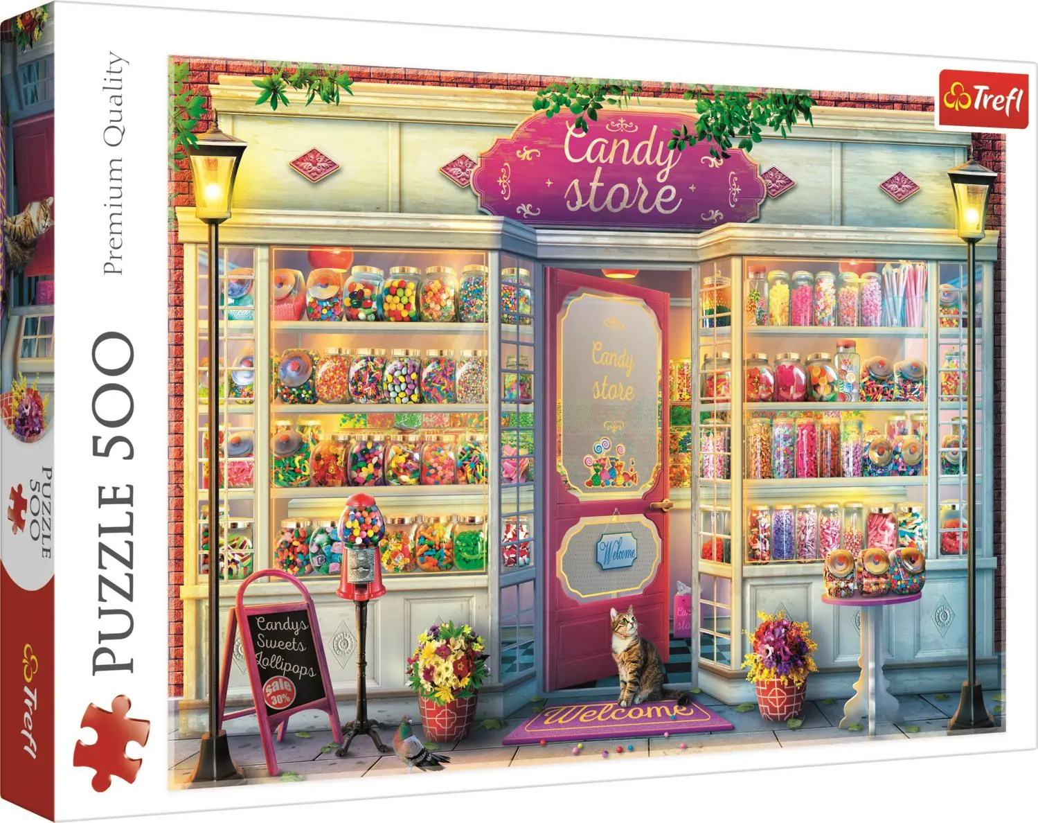 Trefl - Puzzle The Candy Shop 500 Pcs 37407