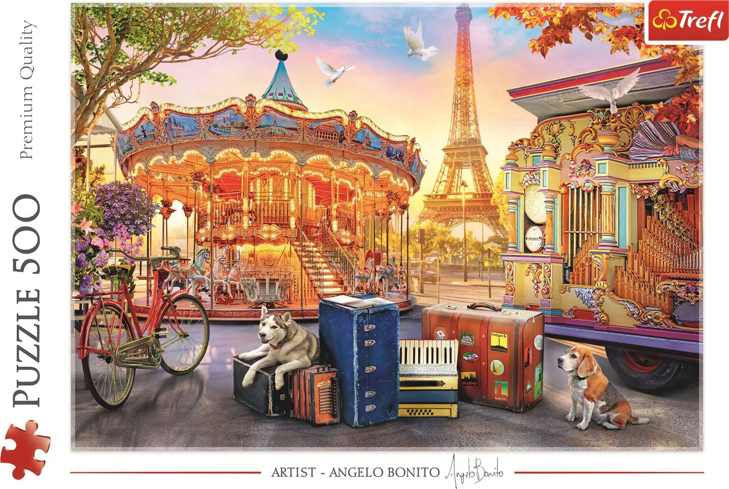 Trefl - Puzzle Holidays in Paris 500 Pcs 37426