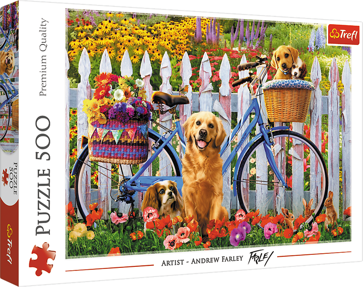Trefl - Puzzle, Puppies Adventure 500 Pcs 37450