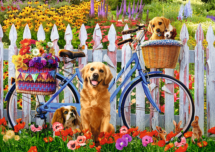 Trefl - Puzzle, Puppies Adventure 500 Pcs 37450
