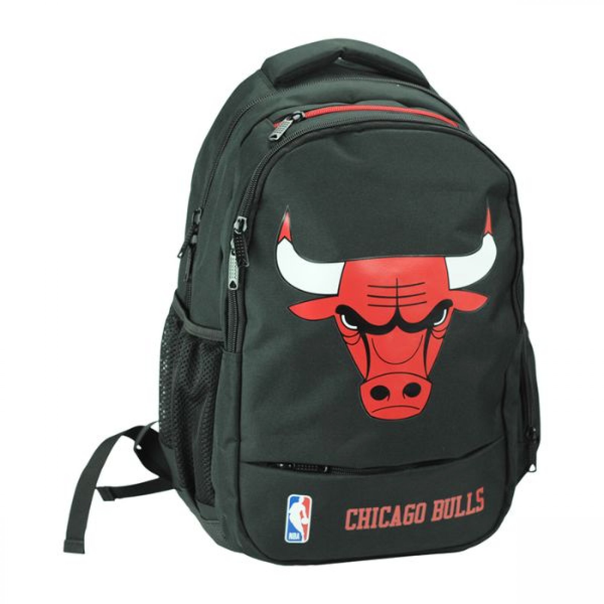 Back Me Up - Τσάντα Πλάτης Δημοτικού 3 Θήκες, Bulls - NBA 378-03031