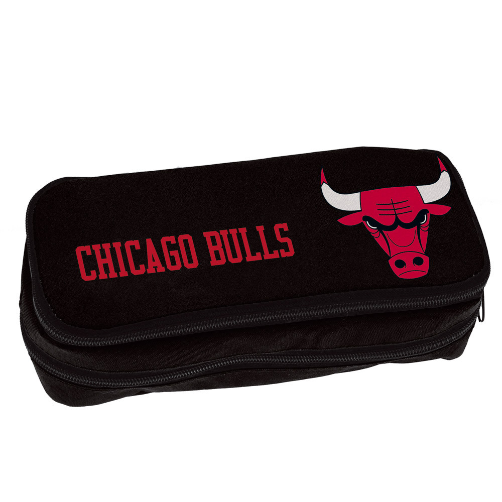 Back Me Up - Κασετίνα Βαρελάκι Οβάλ, NBA Chicago Bulls 378-03141