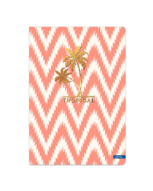 Lastva - Τετράδιο A4, 96 Φύλλων, Tropical Collection, Orange 38077