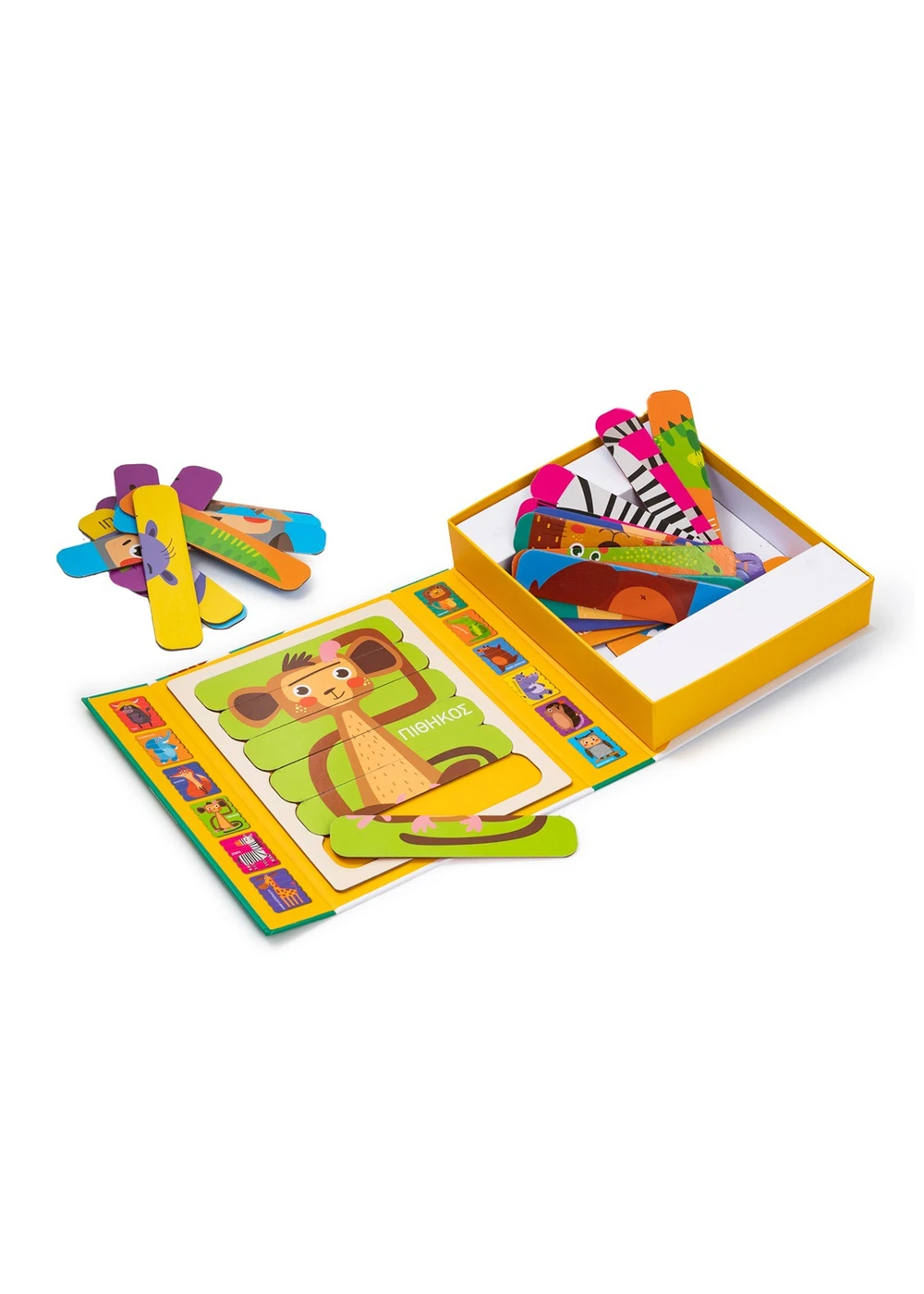 Stick Puzzles - 12 Ζώα