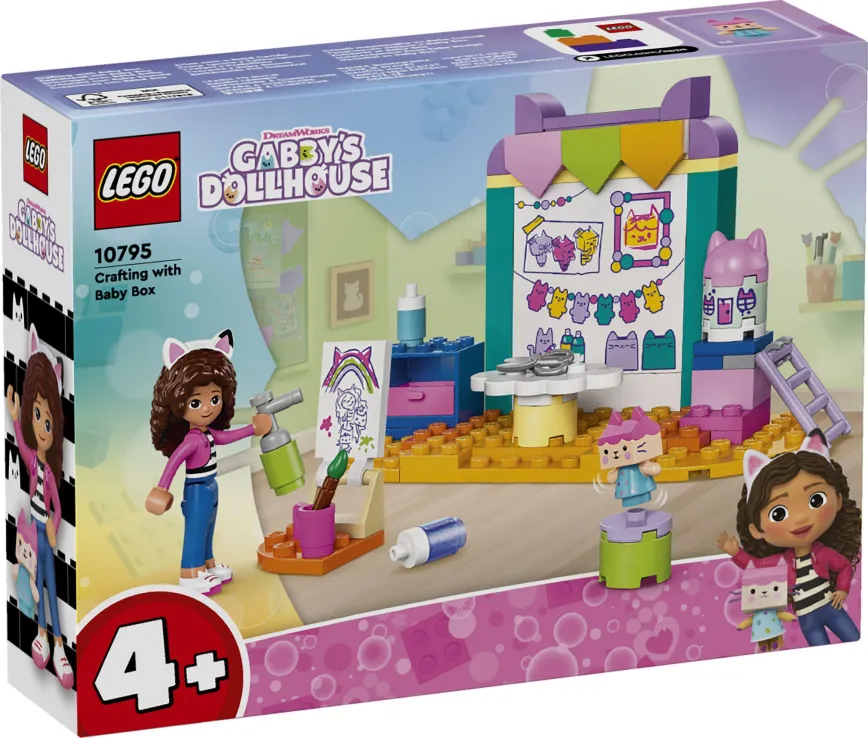 Lego Gabby΄s Dollhouse - Crafting With Baby Box 10795