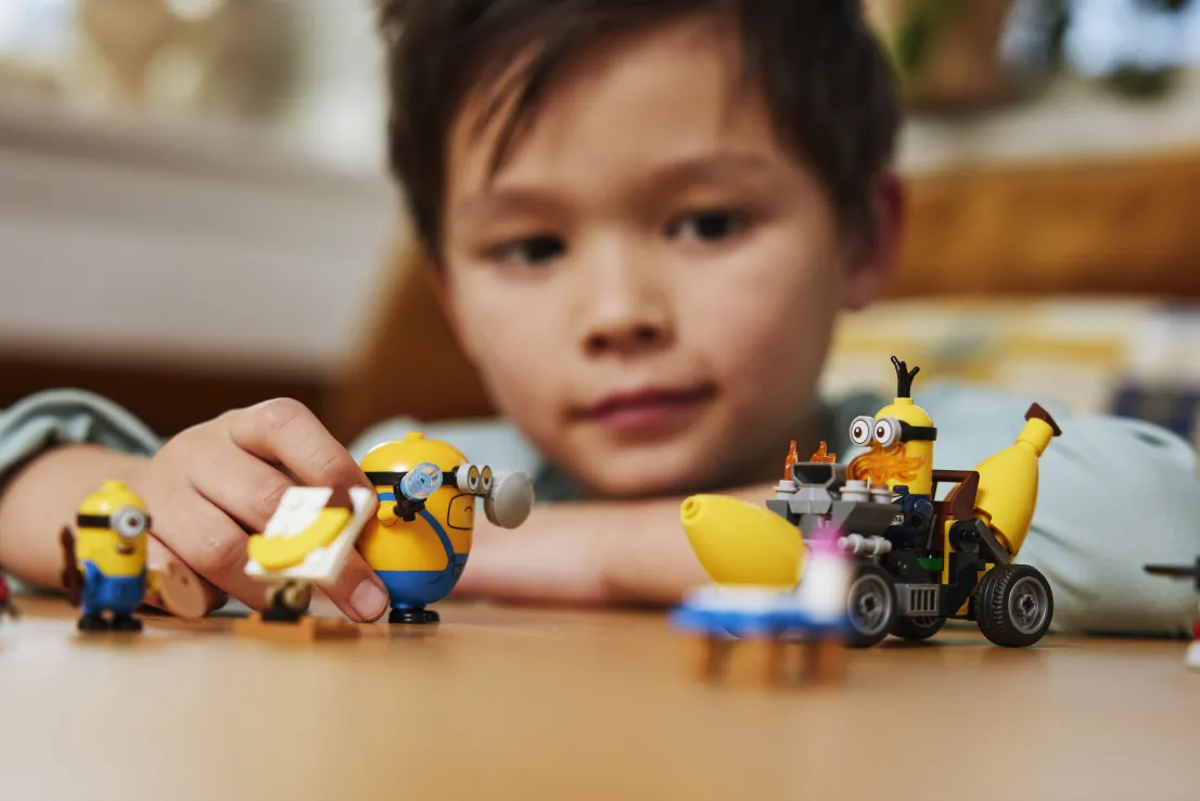 Lego Minions - Minions & Banana Car 75580