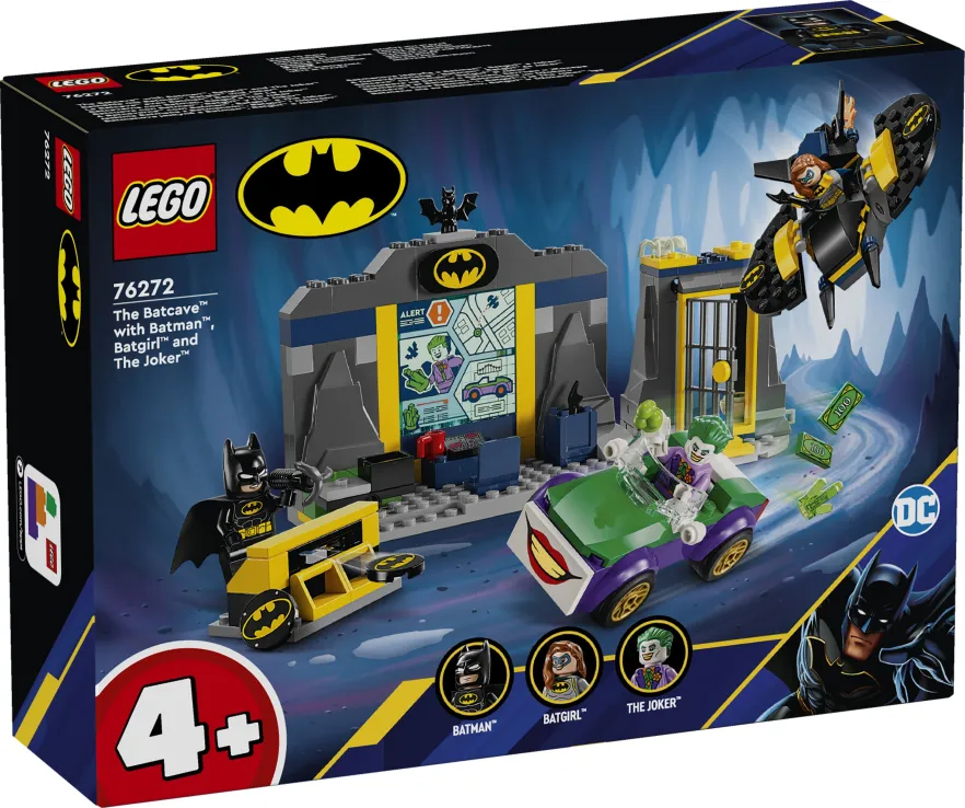 Lego Batman - Super Heroes The Batcave With Batman, Batgirl & The Joker 76272