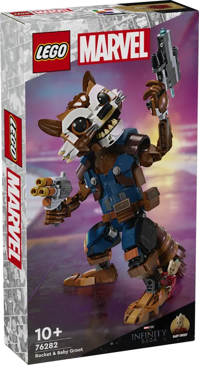 Lego Marvel - Rocket & Baby Groot 76282