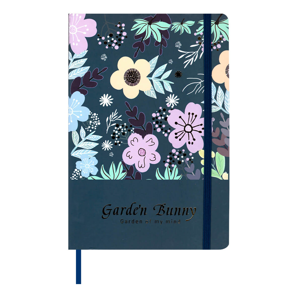 Salko Paper - Σημειωματάριο Δεμένο 9x14 Ριγέ, Garden Blue 4046