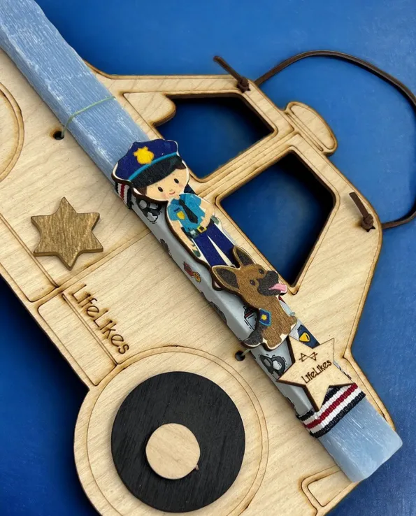 Life Likes - Λαμπάδα Αστυνομικός 6794