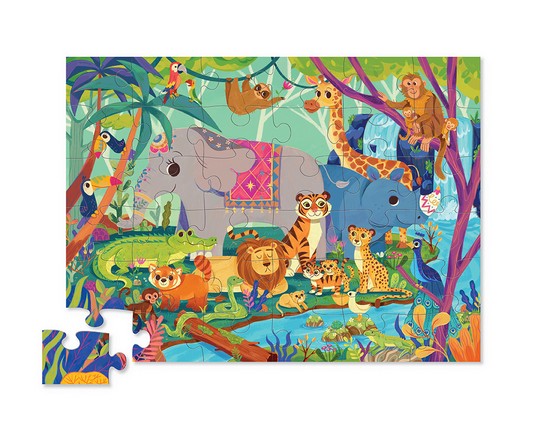 Crocodile Creek – Puzzle Δαπέδου, In the Jungle 36 Pcs 40761