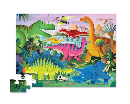 Crocodile Creek – Puzzle Δαπέδου, Dino Land 36 Pcs 40784