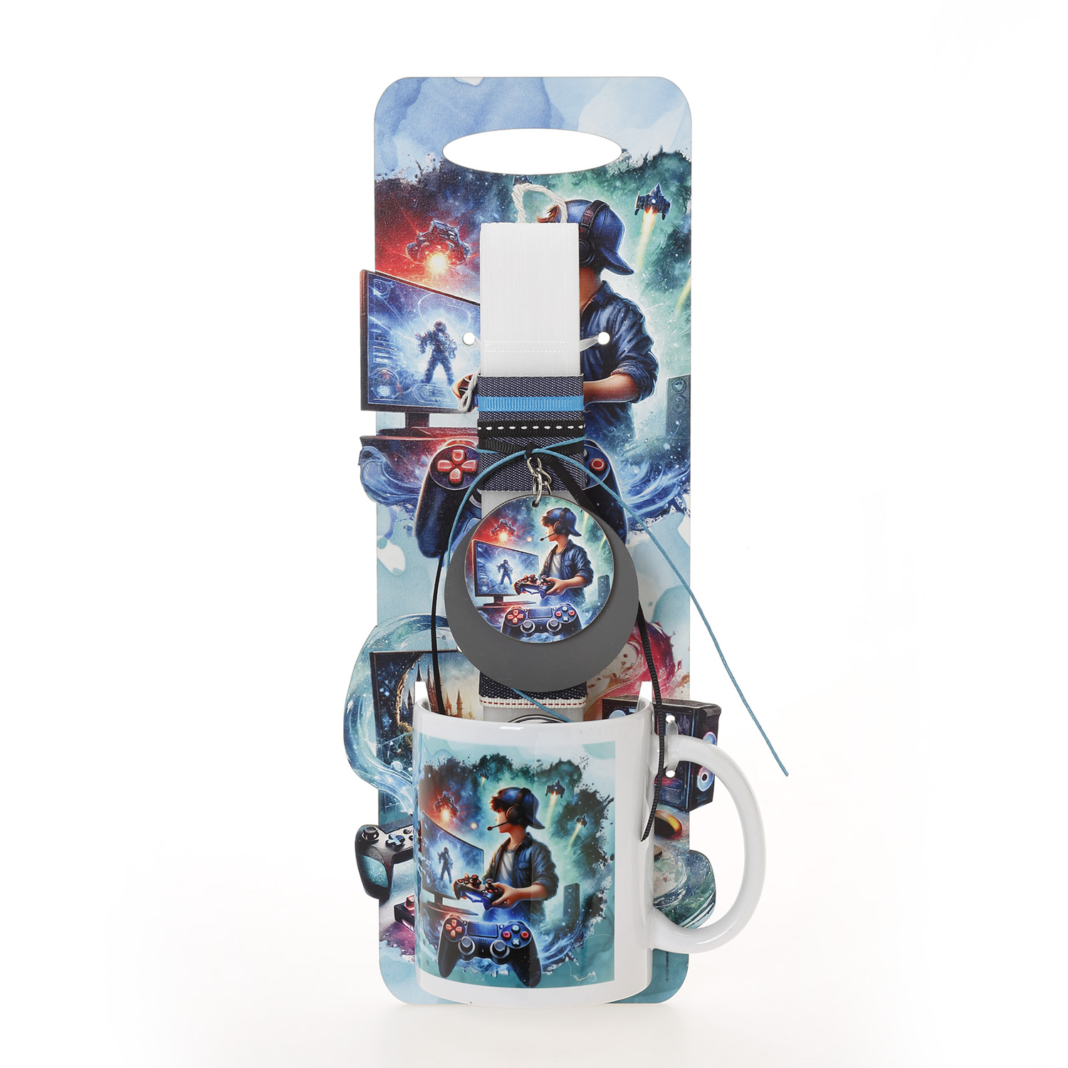 Ζήβας - Πασχαλινή Λαμπάδα Με Πλάτη Και Κούπα, Αγόρι Game 41-1335K