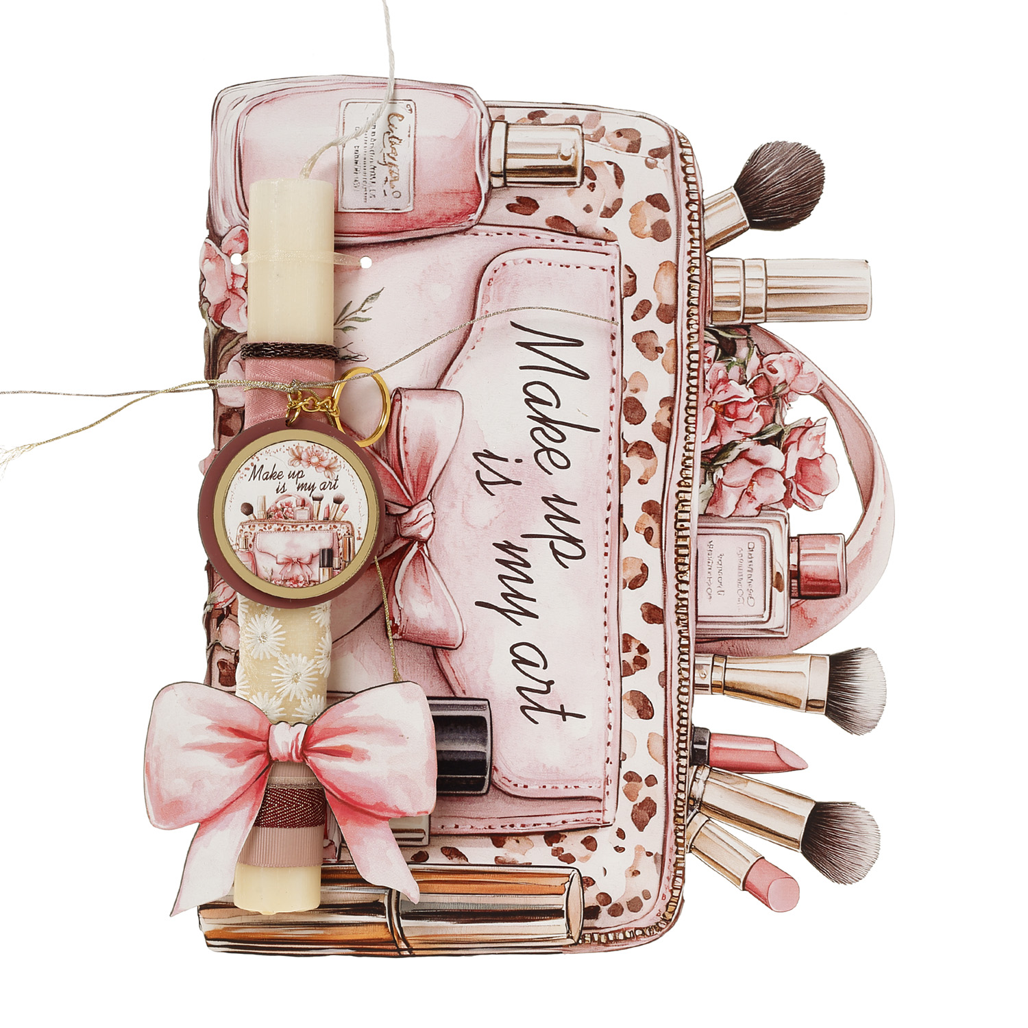 Ζήβας - Πασχαλινή Λαμπάδα Με Πλάτη, Make Up Κοπτικό 41-1341