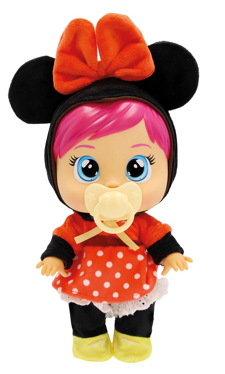 Cry Babies - Κλαψουλίνι, Αγαπουλίνι, Διαδραστική Κούκλα Disney Κλαίει Με Αληθινά Δάκρυα,  Disney Minnie Mouse 4104-92736