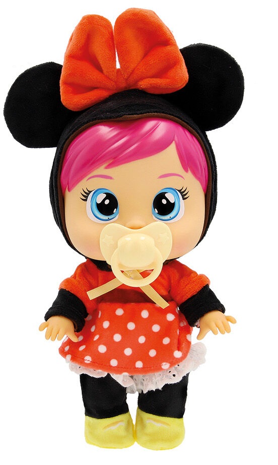 Cry Babies - Κλαψουλίνια Αγαπουλίνια - Διαδραστική Κούκλα Disney Κλαίει Με Αληθινά Δάκρυα, Minnie Mouse 4104-92931
