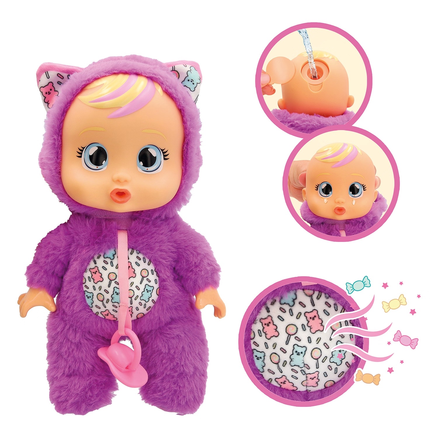 Cry Babies - Κλαψουλίνι - Tiny Cuddles Soft Scents, Conney 4104-93136