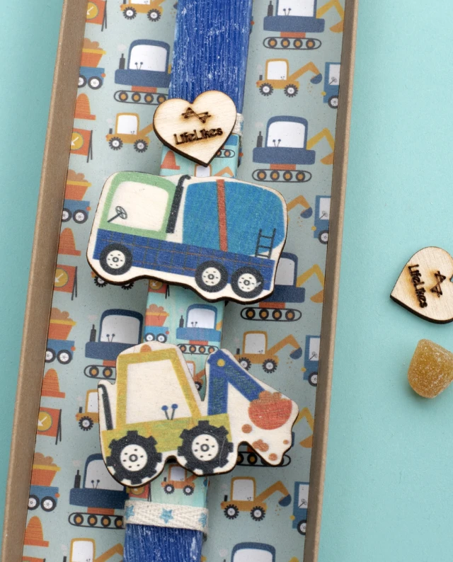 Life Likes - Λαμπάδα Φορτηγά 4692