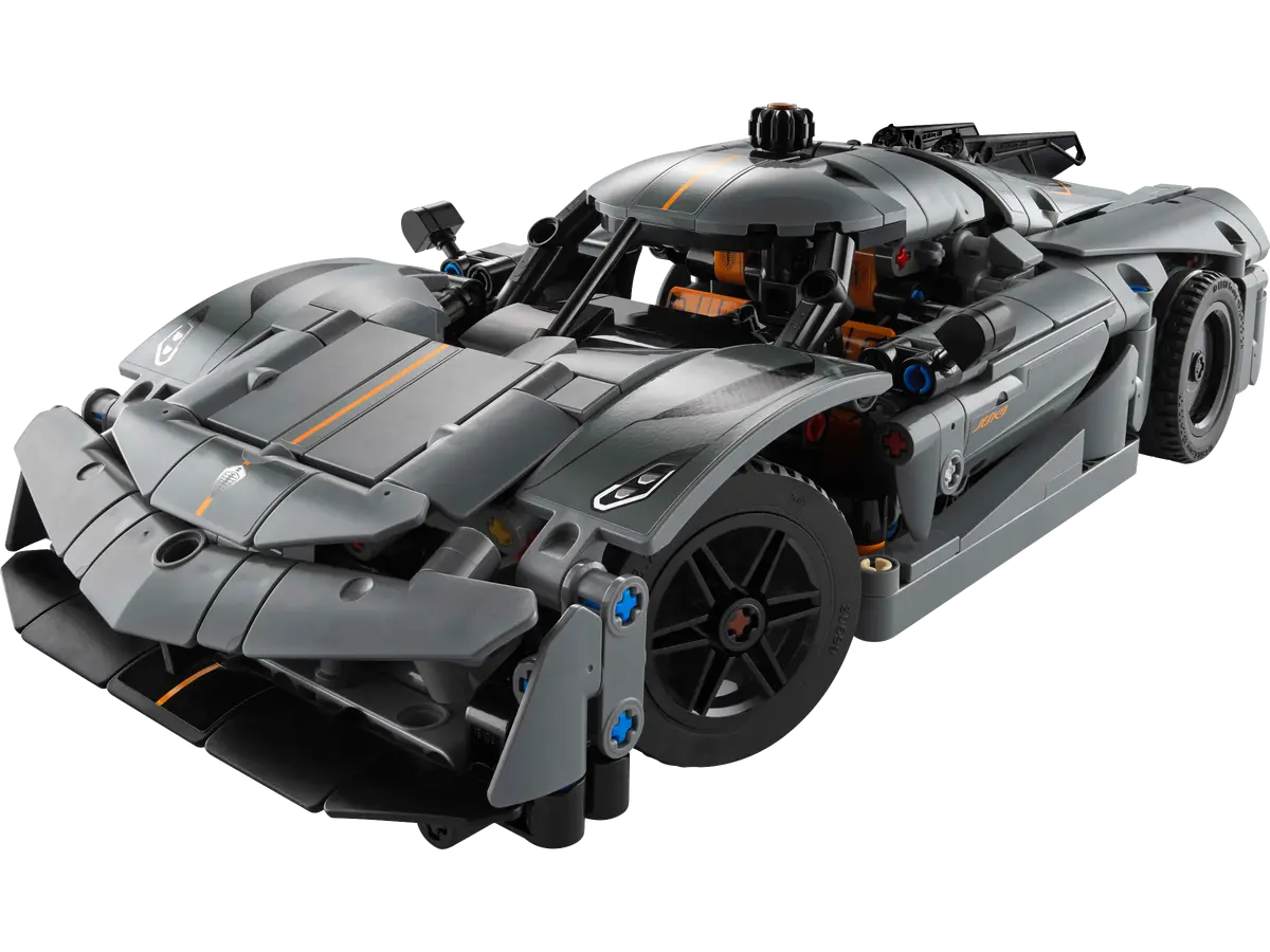 Lego Technic - Koenigsegg Jesko Absolut Grey Hypercar 42173