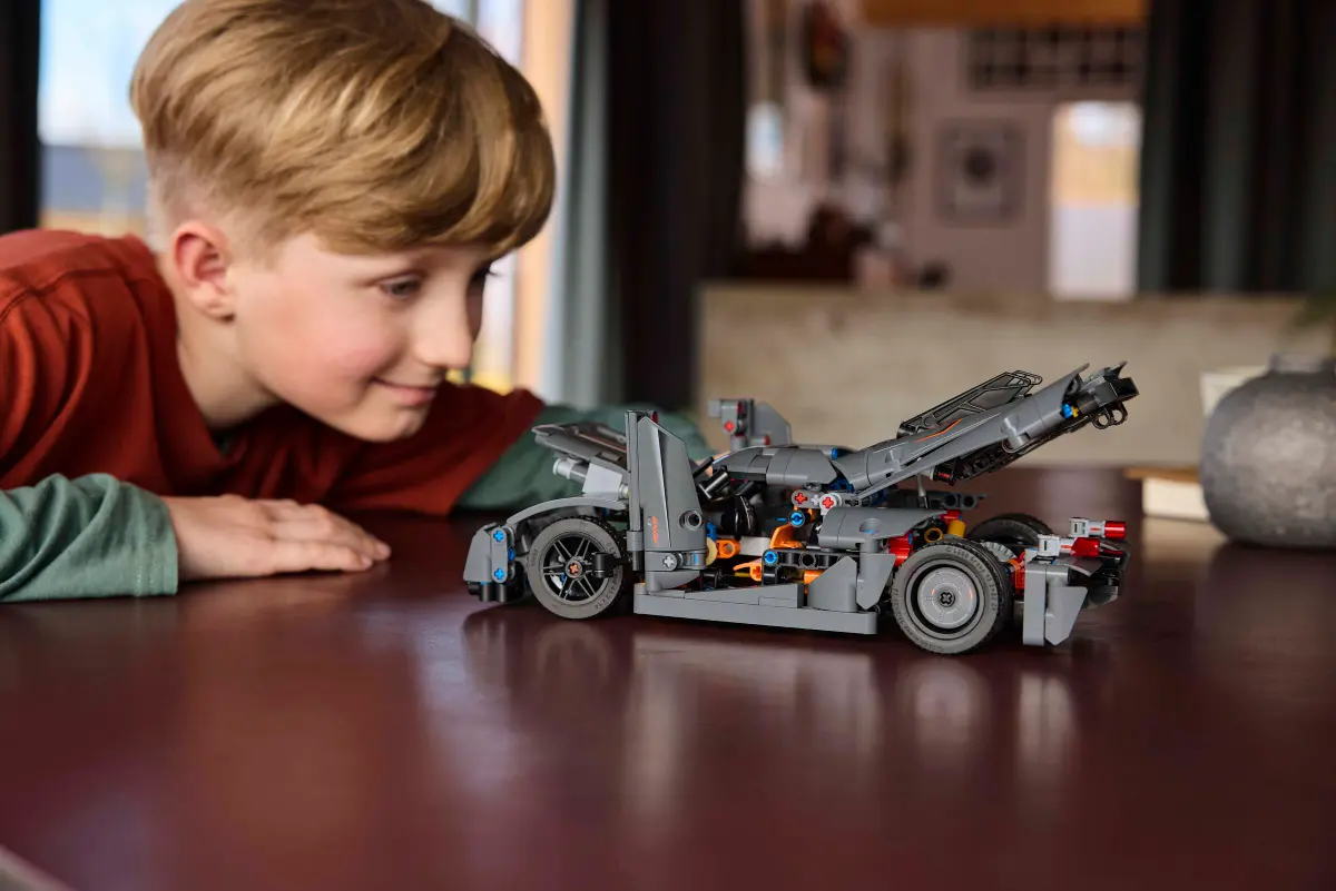 Lego Technic - Koenigsegg Jesko Absolut Grey Hypercar 42173