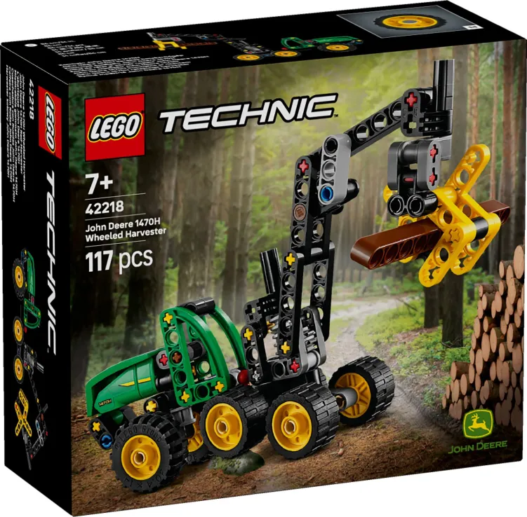 Lego Technic -  John Deere 1470H Wheeled Harvester 42218