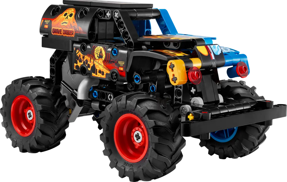 Lego Technic - Monster Jam Grave Digger Fire And Ice 42219