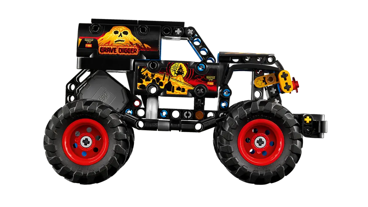 Lego Technic - Monster Jam Grave Digger Fire And Ice 42219