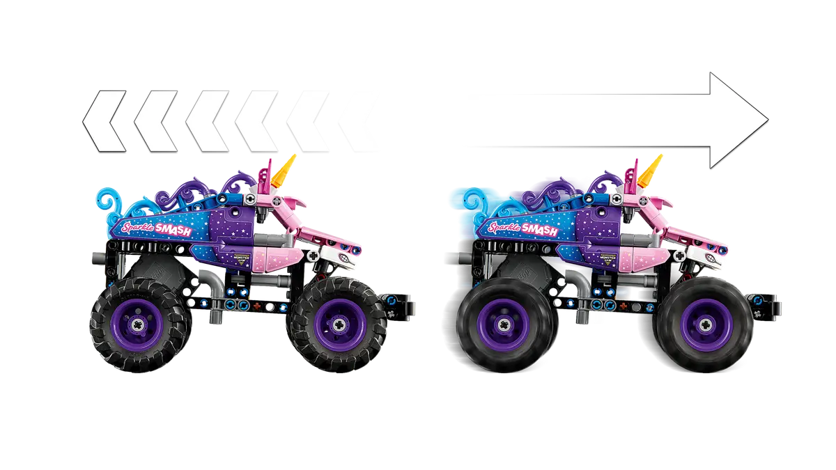 Lego Technic - Monster Jam™ Sparkle Smash™ Pull-Back 42220