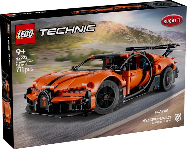 Lego Technic - Bugatti Chiron Pur Sport Hypercar 42222