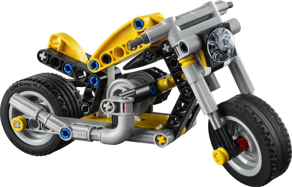 Lego Technic - Yellow Motorcycle 42225