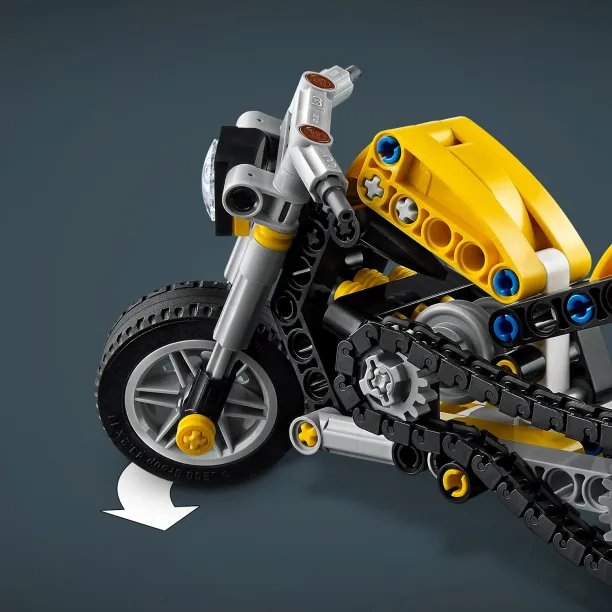 Lego Technic - Yellow Motorcycle 42225