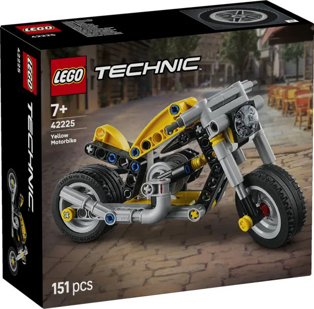 Lego Technic - Yellow Motorcycle 42225