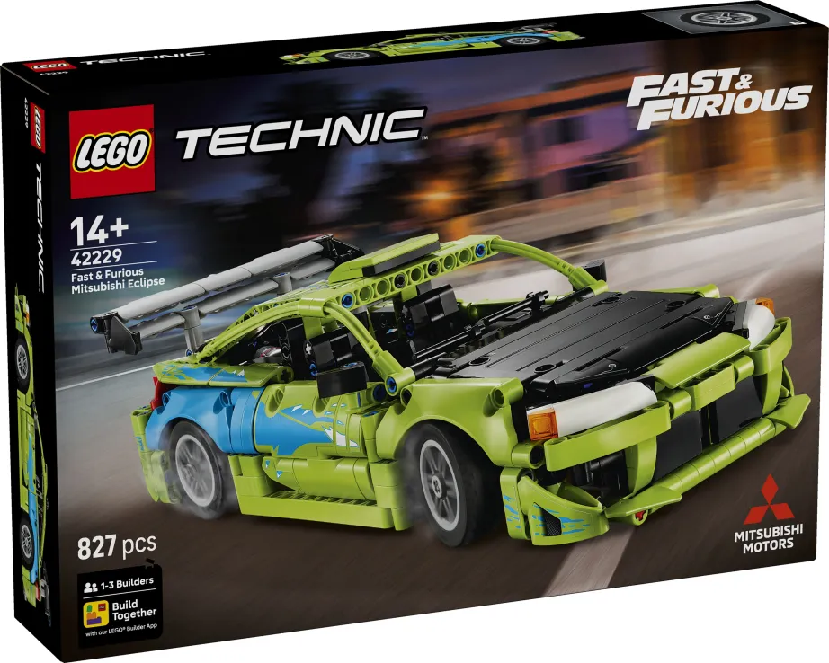 Lego Technic - Fast & Furious Mitsubishi Eclipse Car 42229