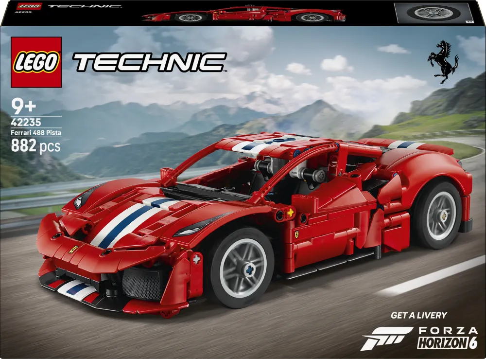 Lego Technic - Ferrari 488 Pista Car 42235
