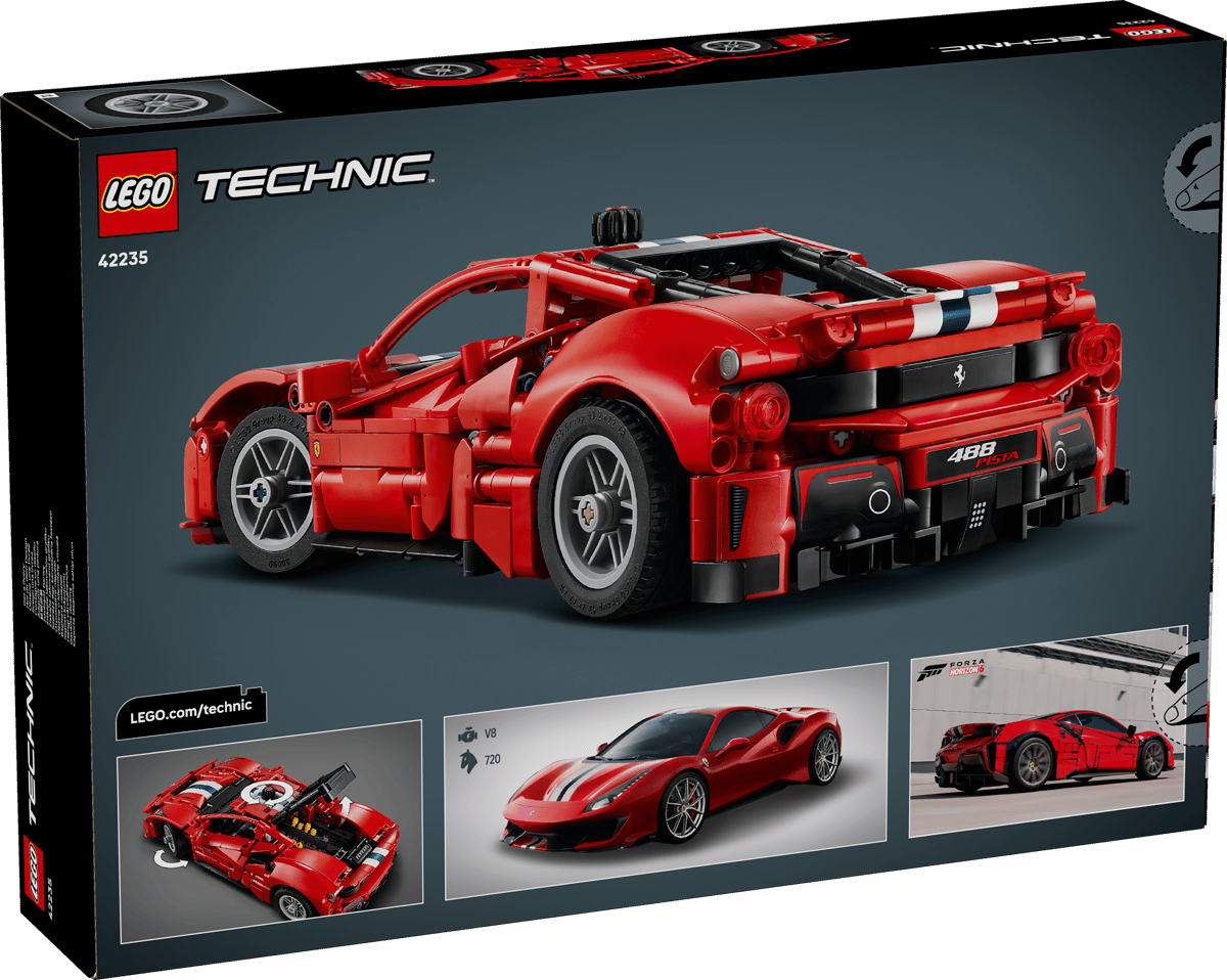 Lego Technic - Ferrari 488 Pista Car 42235