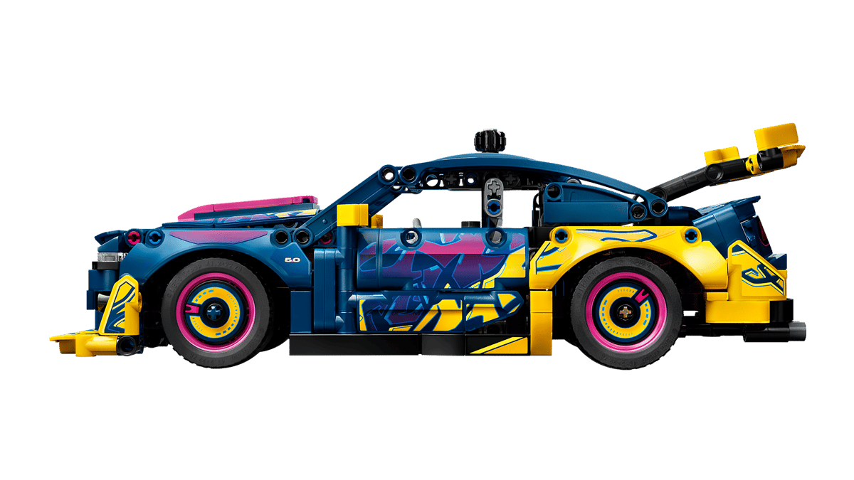Lego Technic - Custom Garage Ford Mustang GT Car 42236