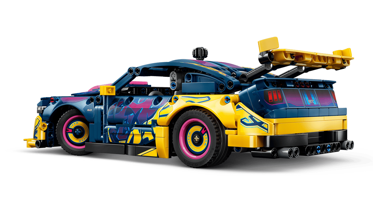 Lego Technic - Custom Garage Ford Mustang GT Car 42236