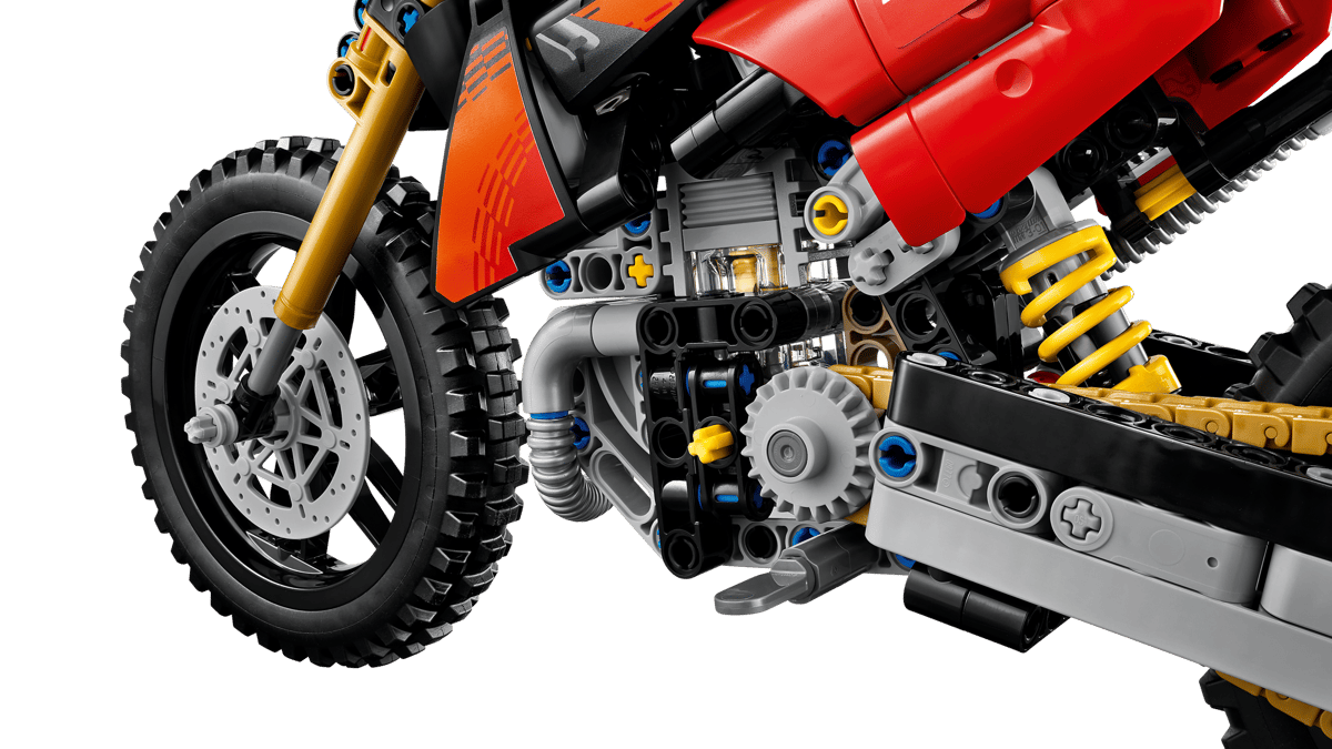 Lego Technic - Ducati Desmo450 MX Factory Motorcycle 42238