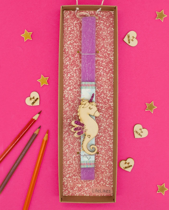 Life Likes - Λαμπάδα "Μαγικός Ιππόκαμπος" Σε Κουτί 4255